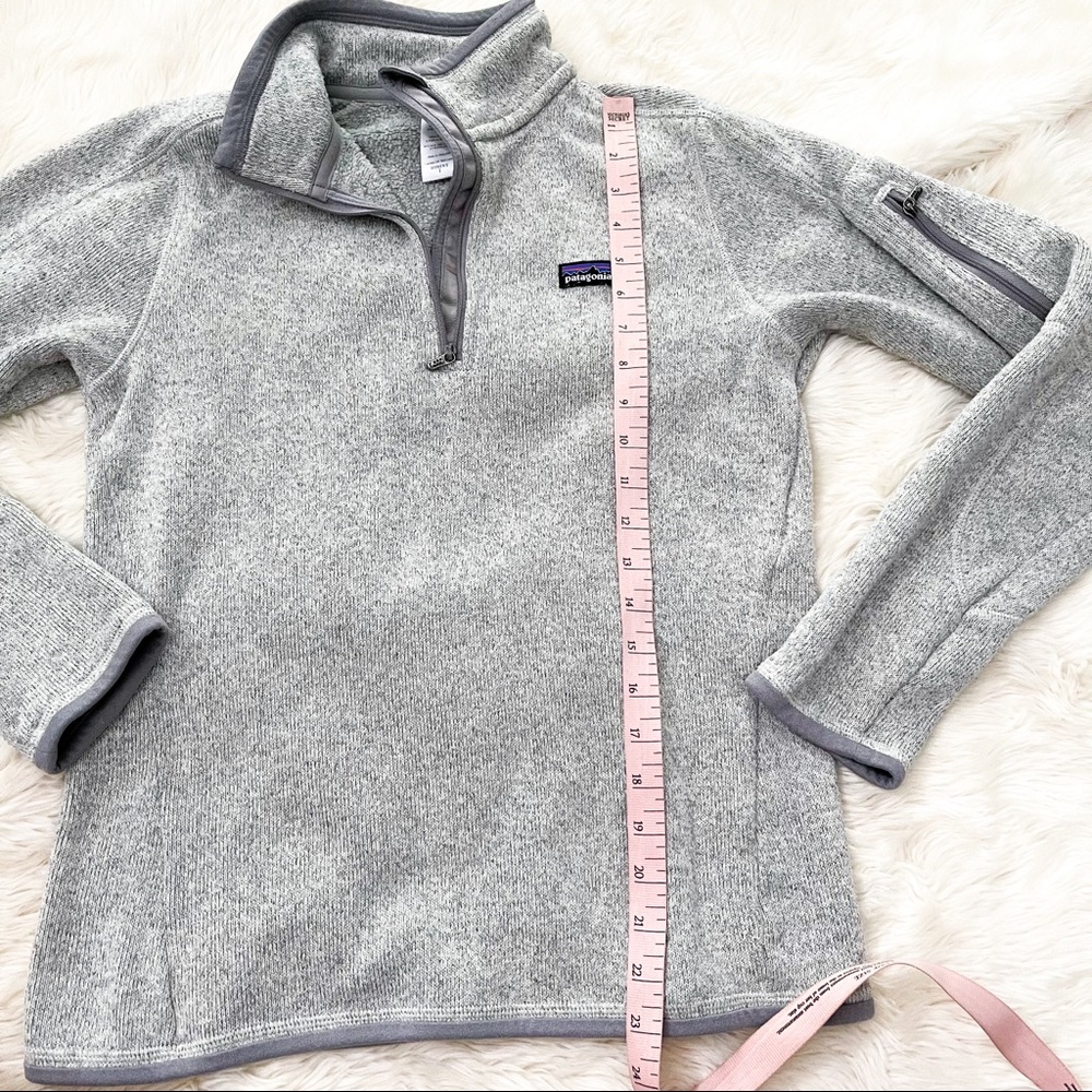 Patagonia | Gray Better Sweater quarter zip - Picture 4 of 5